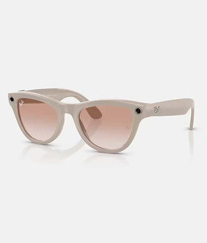 RAY-BAN | META SKYLER | Chalky Gray Gradient Cinnamon Pink