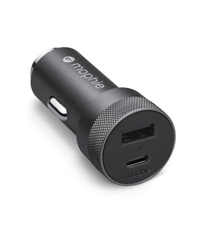 mophie Dual (USB-C/USB-A) 32W PD Car Charger