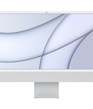 Apple iMac 24-inch (2021) – Apple M1 Chip / 8GB RAM / 256GB SSD / 7-core GPU / macOS Big Sur / English Keyboard / Silver / Middle East Version