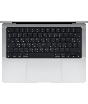 Apple MacBook Pro 14-inch (2023) – Apple M2 Chip Pro / 16GB RAM / 1TB SSD / 19‑core GPU / macOS Ventura / English & Arabic Keyboard / Silver / Middle East Version – [MPHJ3AB/A]