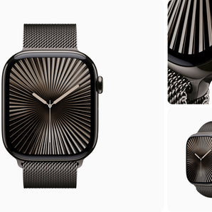 Apple Watch Series 10 |  Titanium(Comes with GPS + Cellular) |Slate